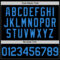 Custom Black Powder Blue Authentic Throwback Basketball Jersey