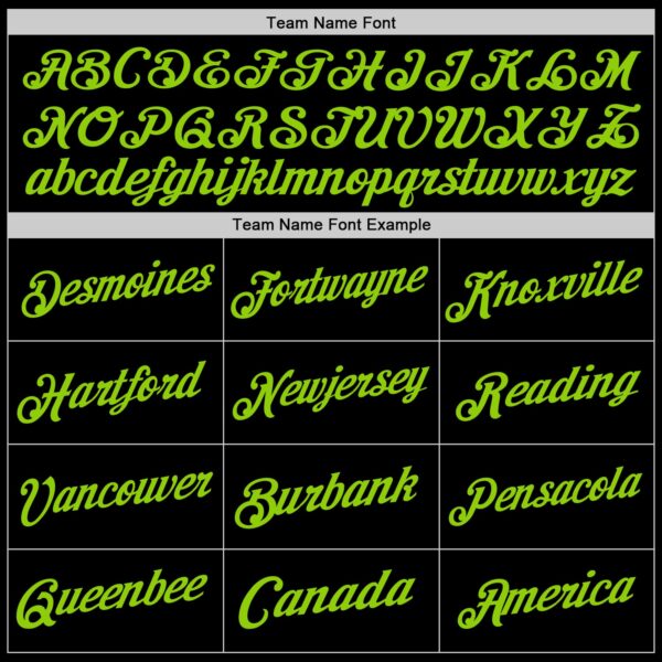 Custom Black Neon Green-Green Authentic Throwback Basketball Jersey