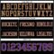 Black2930-3 Custom Black Purple-Old Gold Authentic Football Jersey