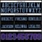 Black2932-3 Custom Black Purple-Light Blue Authentic Football Jersey