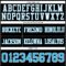 Black2951-3 Custom Black Sky Blue-White Authentic Football Jersey