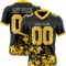Black2973_159760c0-6d6c-45d2-90b7-ad876ed15261 Custom Black Yellow-White 3D Pattern Splash Authentic Football Jersey