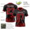 Black2976-2_72e135dc-2150-42d5-9bb6-635b02bd7ae9 Custom Black Red-White 3D Pattern Splash Authentic Football Jersey