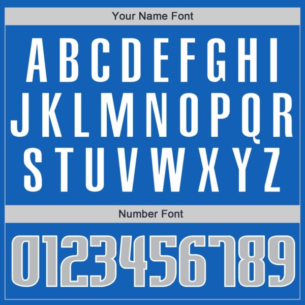 Custom Blue Gray-Navy Authentic Throwback Basketball Jersey