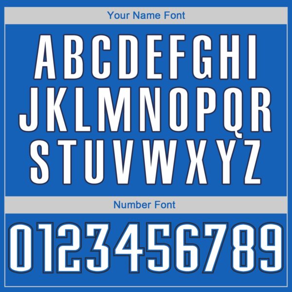 Custom Blue White-Navy Authentic Throwback Basketball Jersey