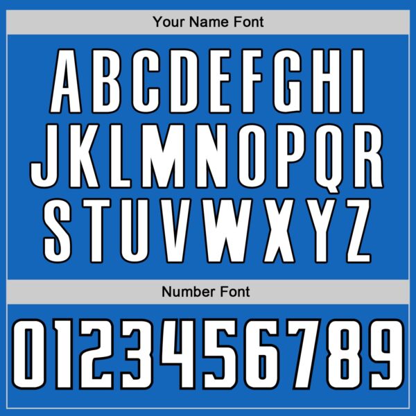 Custom Blue White-Black Authentic Throwback Basketball Jersey