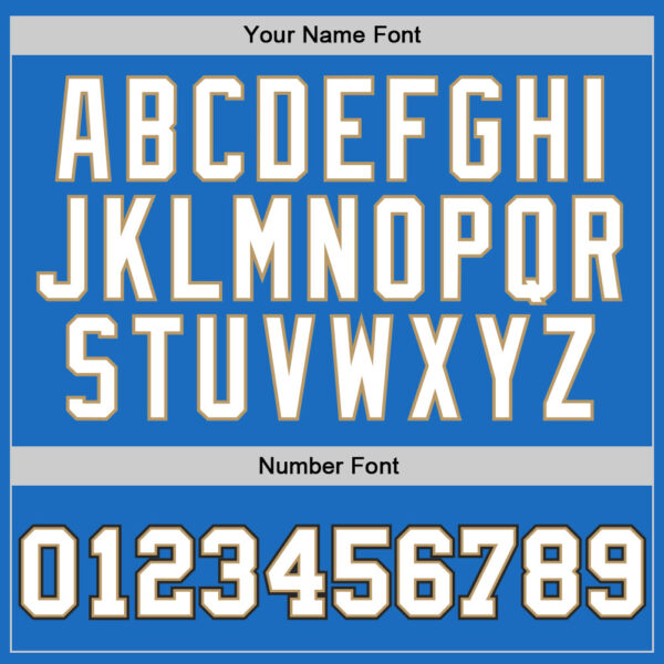 Custom Blue White-Old Gold Authentic Throwback Basketball Jersey