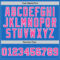 Custom Blue Pink-White Authentic Throwback Basketball Jersey