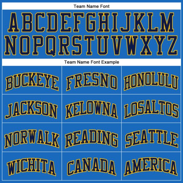 Custom Blue Navy-Gold Authentic Throwback Basketball Jersey