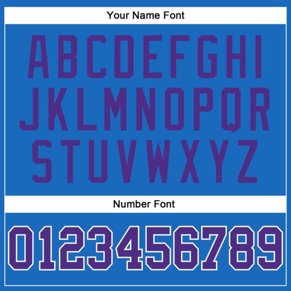 Custom Blue Purple-White Authentic Throwback Basketball Jersey