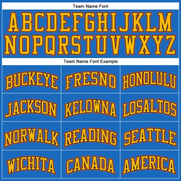 Custom Blue Gold Navy-Orange Authentic Throwback Basketball Jersey