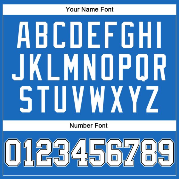 Custom Blue White-Black Authentic Throwback Basketball Jersey