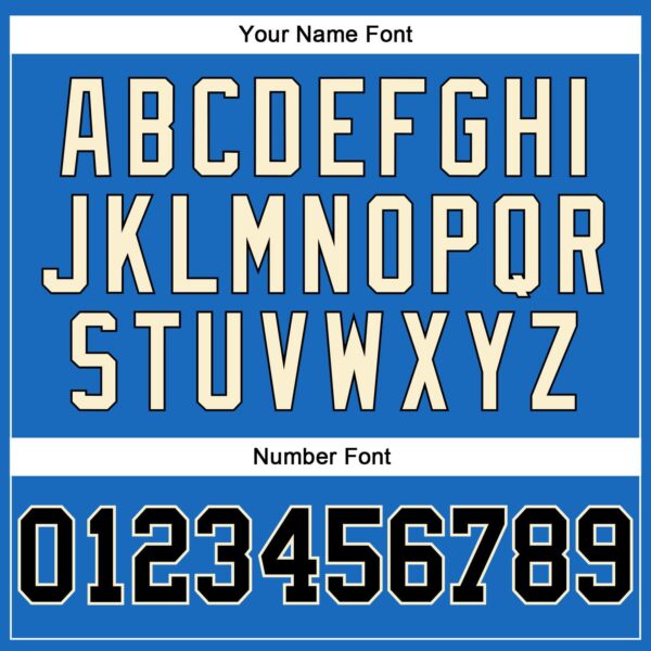 Custom Blue Black-Cream Authentic Throwback Basketball Jersey