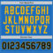 Custom Blue Black-Gold Authentic Throwback Basketball Jersey