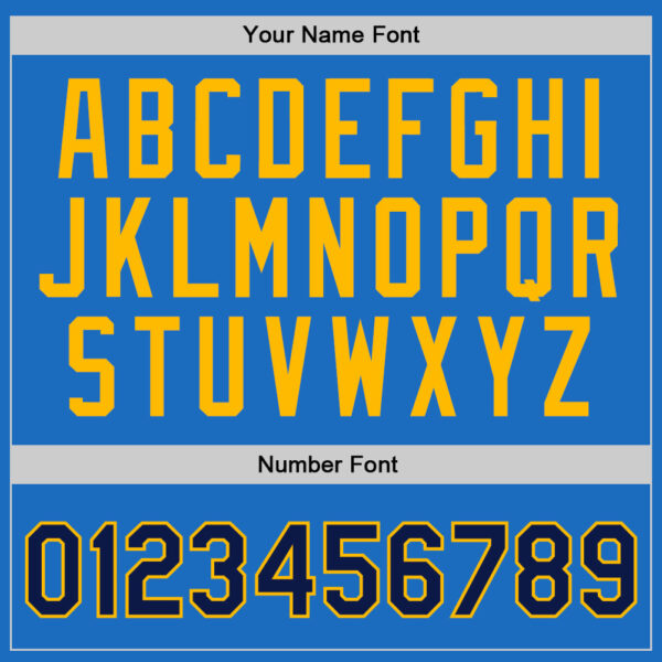 Custom Blue Navy-Gold Authentic Throwback Basketball Jersey