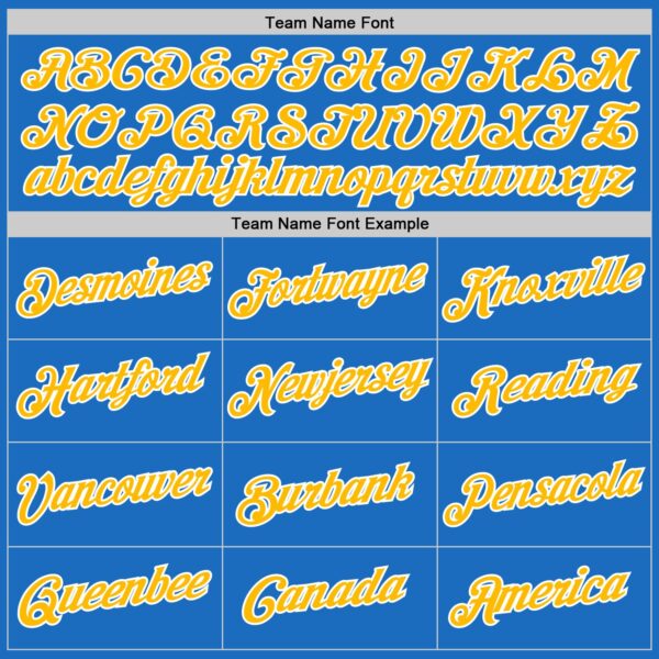 Custom Blue Gold-White Authentic Throwback Basketball Jersey