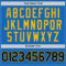 Custom Blue Black-Gold Authentic Throwback Basketball Jersey
