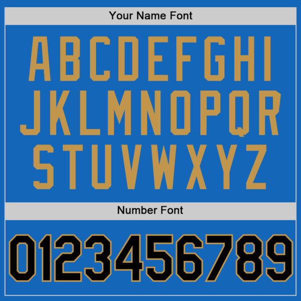 Custom Blue Black-Old Gold Authentic Throwback Basketball Jersey