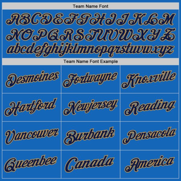 Custom Blue Navy-Old Gold Authentic Throwback Basketball Jersey