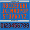 Custom Blue Navy-Orange Authentic Throwback Basketball Jersey