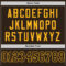 Brown0062-3 Custom Brown Brown-Gold Mesh Authentic Football Jersey