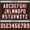 Brown0064-3 Custom Brown White-Red Mesh Authentic Football Jersey