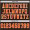 Brown0107-3_062367fb-634c-4dfd-8553-e5670c5dcfcd Custom Brown Orange-White Mesh Authentic Football Jersey