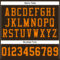 Brown0115-3 Custom Brown Bay Orange Mesh Authentic Football Jersey