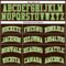 Custom Brown White Pinstripe Neon Green Authentic Basketball Jersey