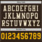 Custom Brown Gold-Cream Mesh Authentic Football Jersey