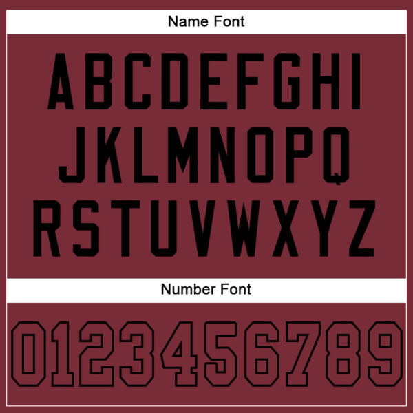 Custom Burgundy Burgundy-Black Mesh Authentic Football Jersey