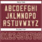 Burgundy0029-3 Custom Burgundy Burgundy-Cream Mesh Authentic Football Jersey