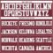 Burgundy0094-2 Custom Burgundy White-Gray Mesh Authentic Football Jersey