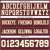 Custom Burgundy White-Old Gold Authentic Football Jersey