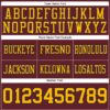 Custom Burgundy Gold-Navy Authentic Football Jersey