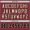 Burgundy0139-3 Custom Burgundy Black-Cream Mesh Authentic Throwback Football Jersey