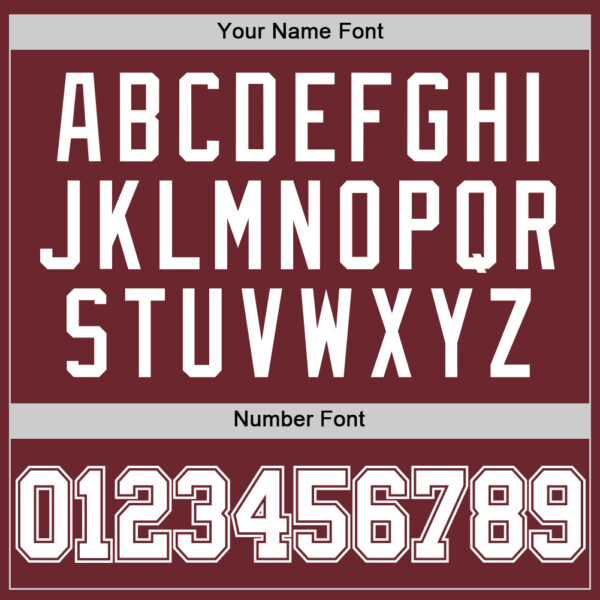 Custom Burgundy White Authentic Basketball Jersey