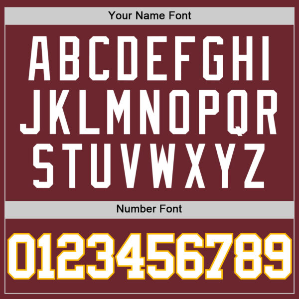 Custom Burgundy White-Gold Authentic Basketball Jersey