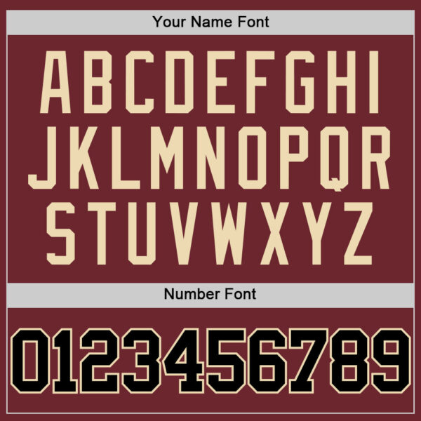 Custom Burgundy Black-Cream Authentic Basketball Jersey