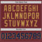 Custom Burgundy Navy-Old Gold Authentic Basketball Jersey