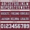 Custom Burgundy White-Navy Authentic Football Jersey