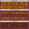 Custom Burgundy Black-Gold Authentic Football Jersey