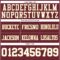 Burgundy0196-3 Custom Burgundy White-Old Gold Authentic Football Jersey