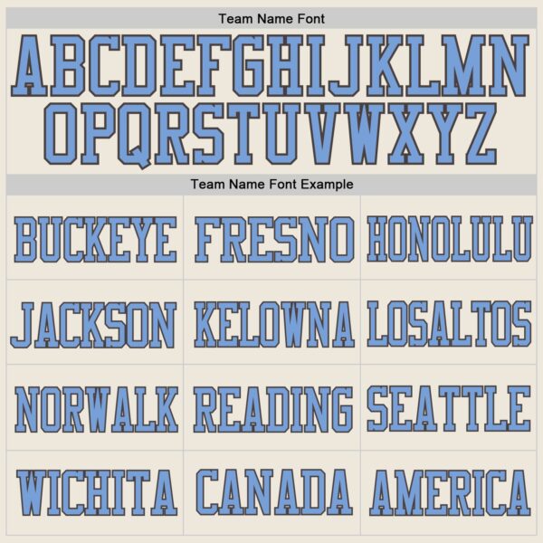 Custom Cream Light Blue-Steel Gray Mesh Authentic Football Jersey