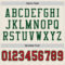 Cream0175-3 Custom Cream Red-Green Mesh Authentic Football Jersey