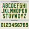 Custom Cream Green-Gold Authentic Throwback Basketball Jersey