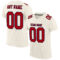 Cream0313_521eb205-3898-417b-b654-3239d2f5838f Custom Cream Red-Navy Mesh Authentic Football Jersey