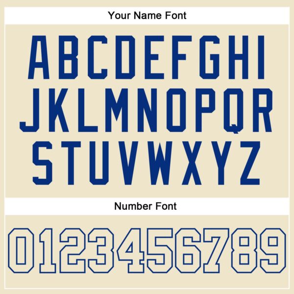 Custom Cream Cream-Royal Authentic Throwback Basketball Jersey