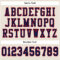 Custom Cream Navy-Red Mesh Authentic Football Jersey