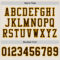 Custom Cream Brown-Gold Mesh Authentic Football Jersey